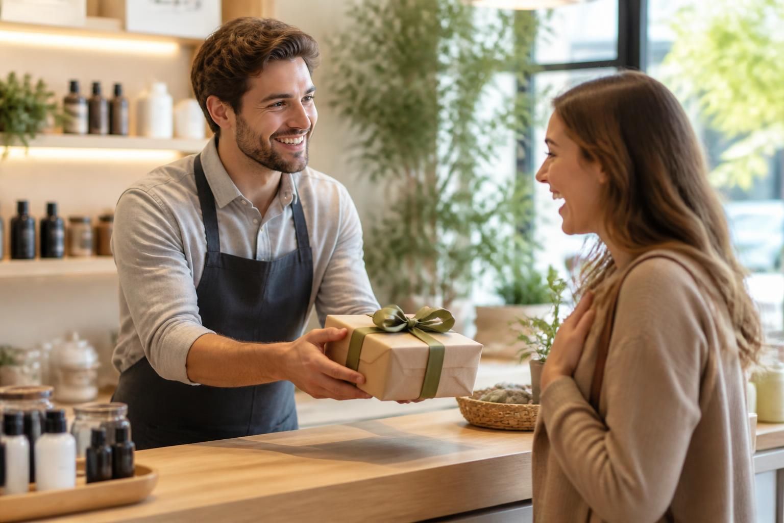découvrez comment fidéliser vos clients efficacement en leur offrant un cadeau bien choisi, symbole d'attention et de reconnaissance.